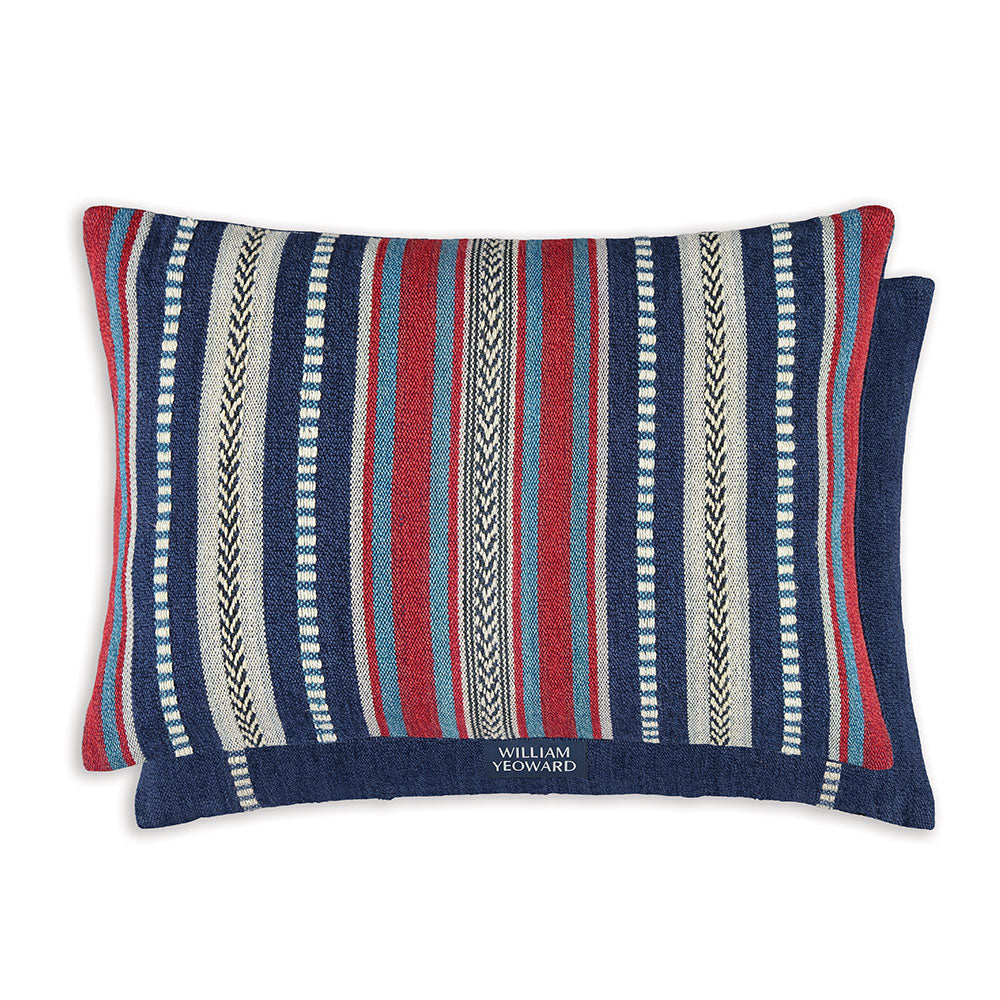 William Yeoward Indus Cushion in Rouge