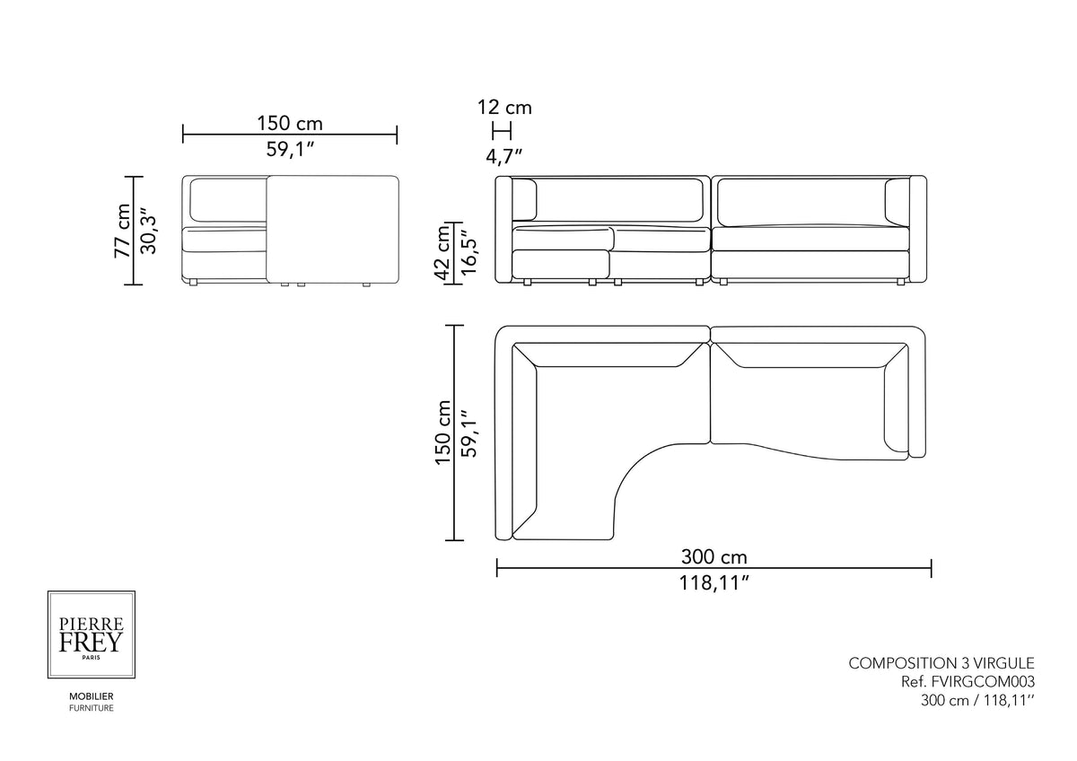 Pierre Frey Virgule — scenography