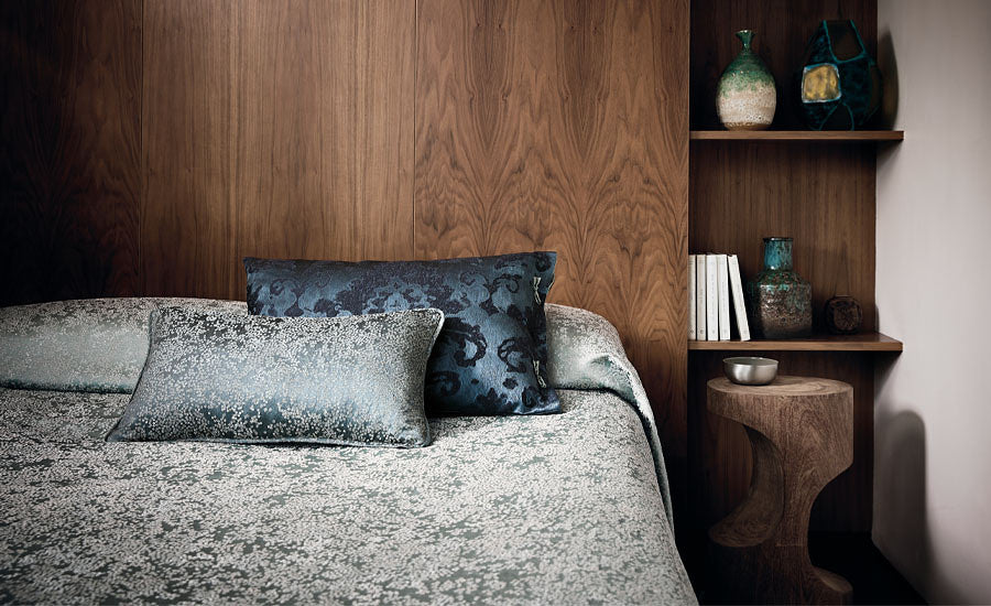 Pierre Frey Romo | Saphira Embroidery – Jade — scenography