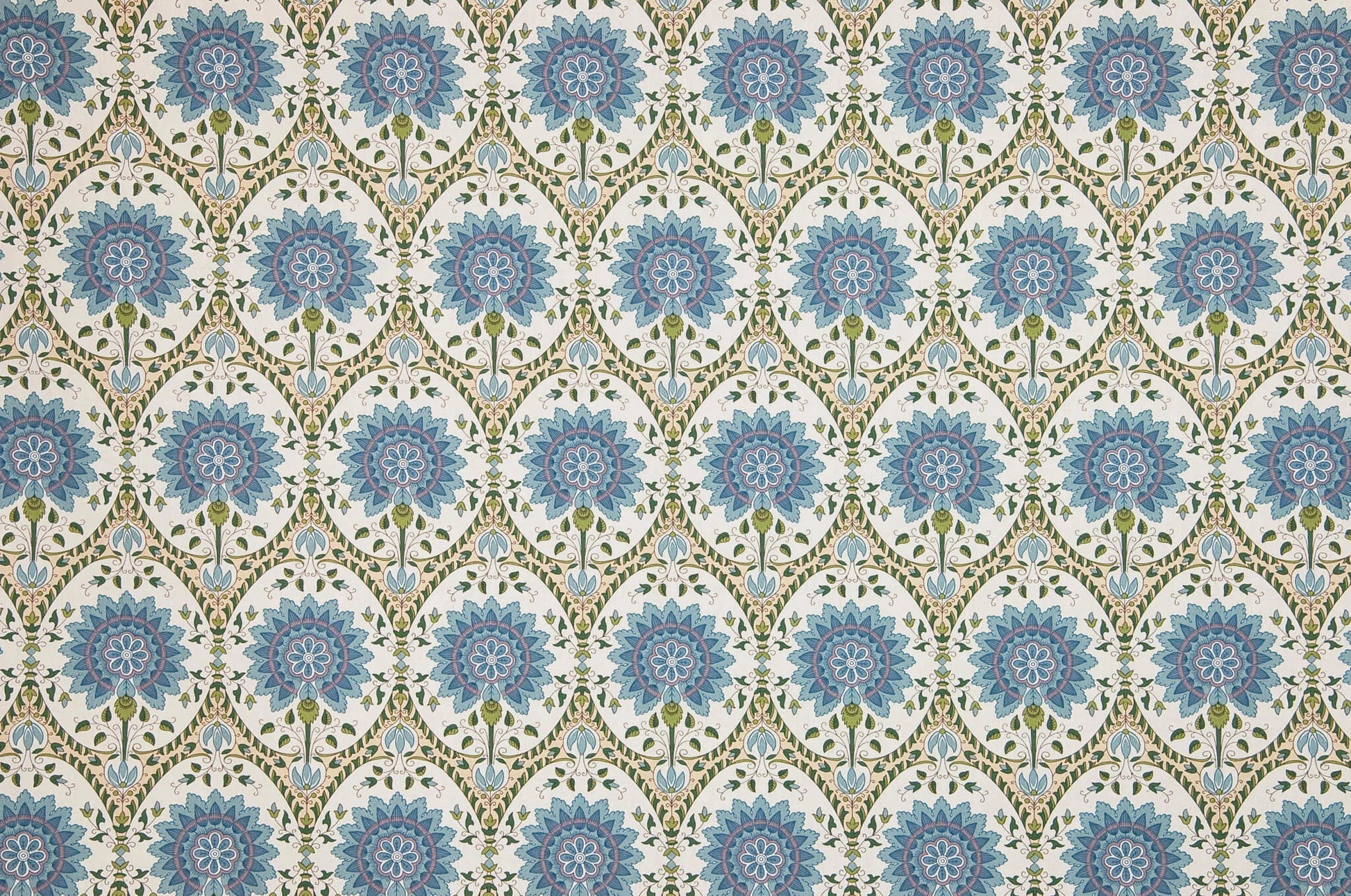 Pierre Frey Tajmahal - Bleu Vert