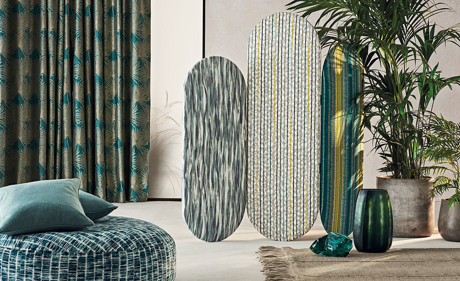 Pierre Frey Romo | Japura Velvet – Quartz — scenography