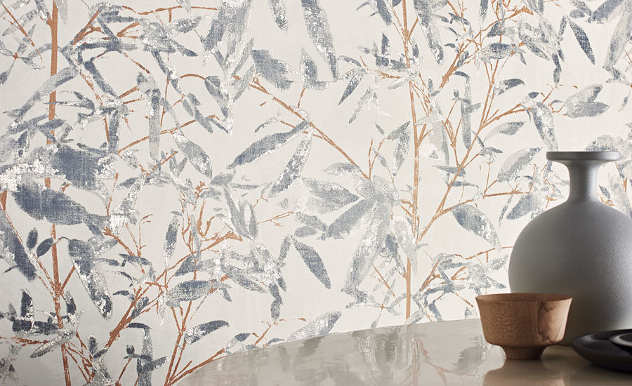 Pierre Frey Romo | Japura Wallcovering – Cobalt — scenography