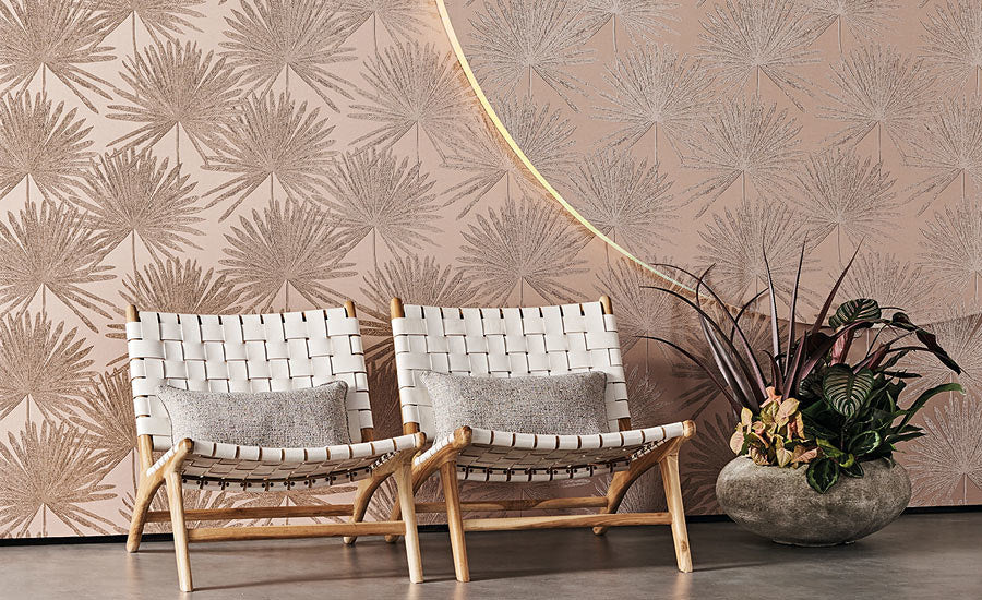 Pierre Frey Romo | Areca Wallcovering – Hummingbird — scenography