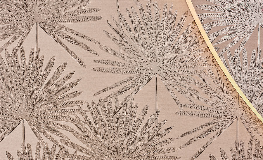 Pierre Frey Romo | Sumba Wallcovering – Cobalt — scenography