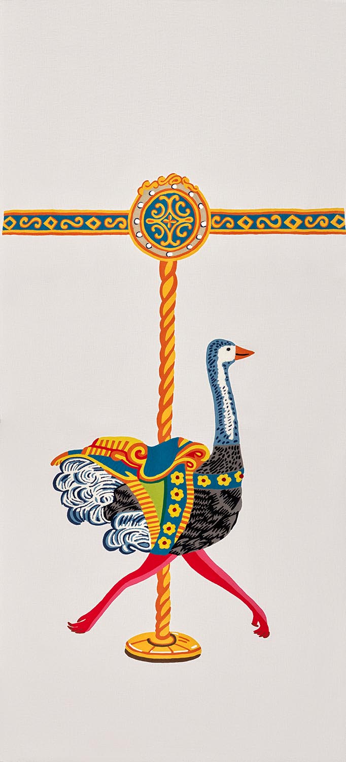 Pierre Frey L'autruche du carrousel — scenography