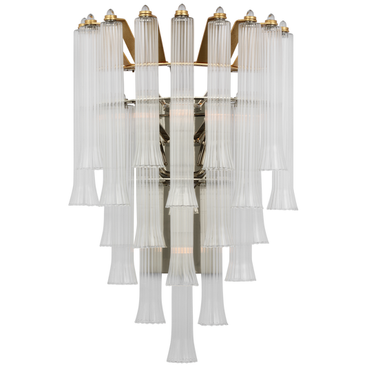 Visual Comfort | Julie Neill | Lorelei Large Waterfall Sconce