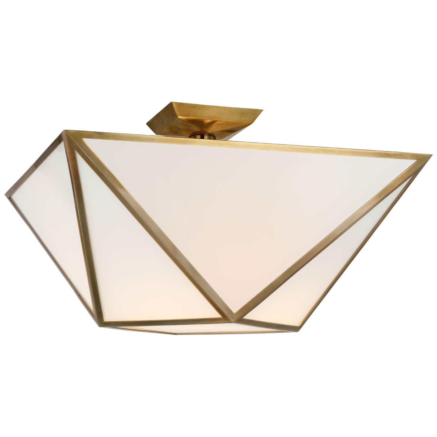 Visual Comfort | Lorino Large Semi-Flush Mount