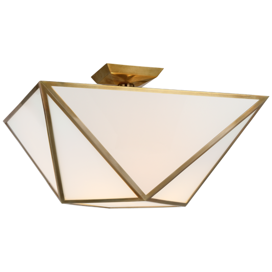 Visual Comfort | Lorino Large Semi-Flush Mount