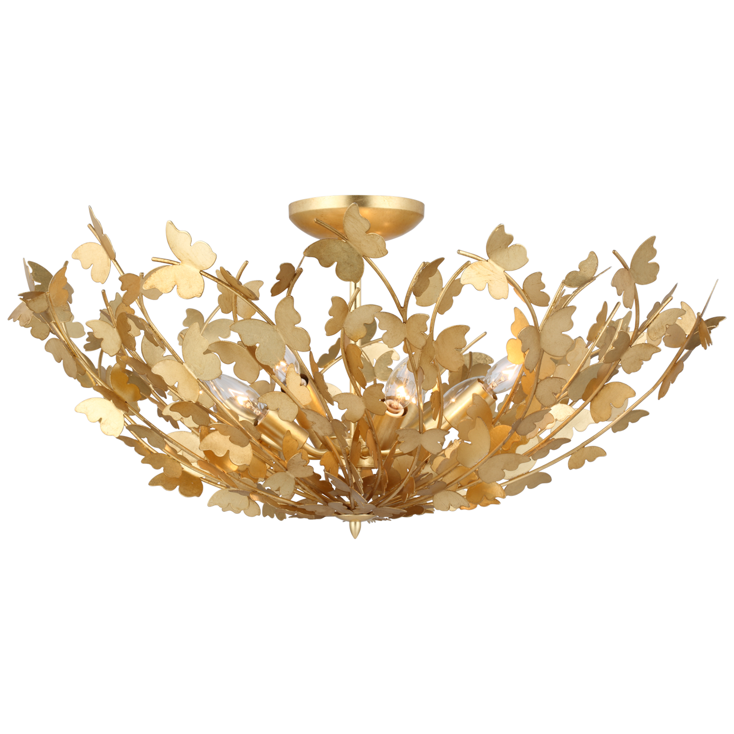 Visual Comfort | Julie Neill | Farfalle Large Semi-Flush Mount