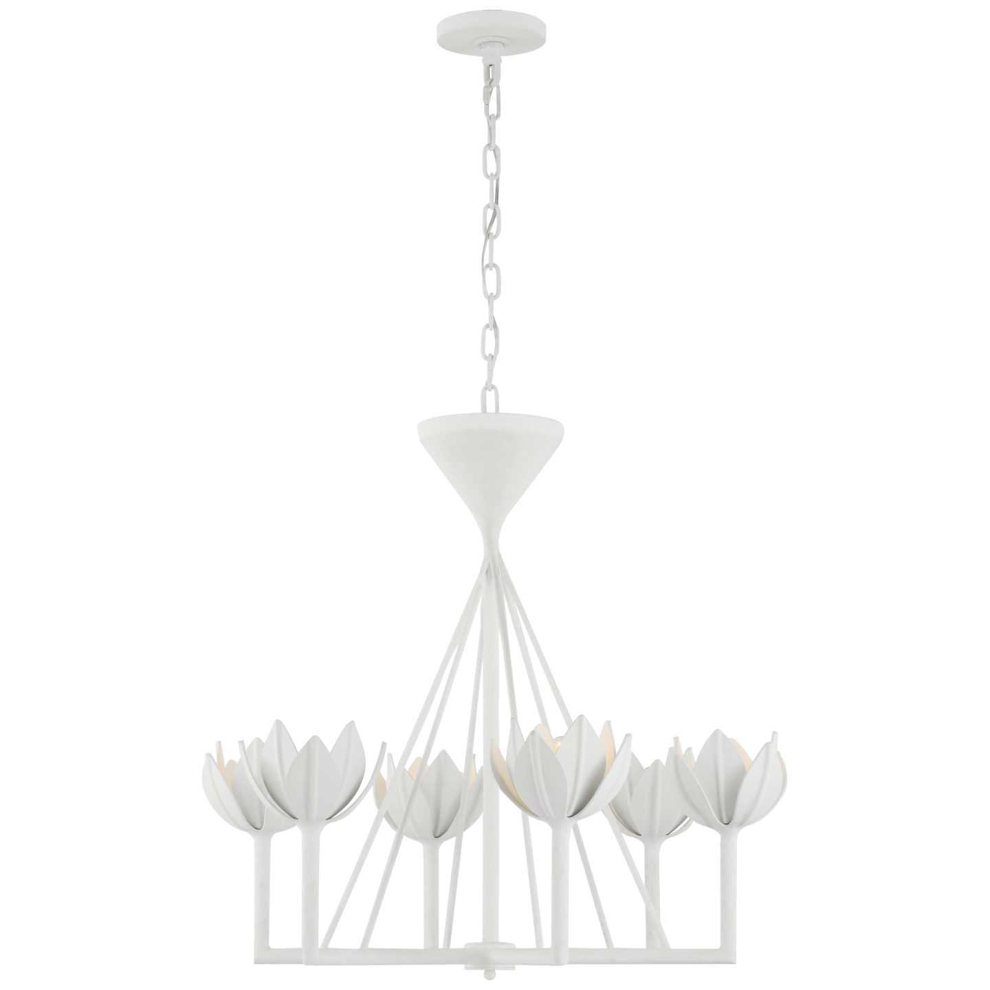 Alberto Small Low Ceiling Chandelier - lifestyle