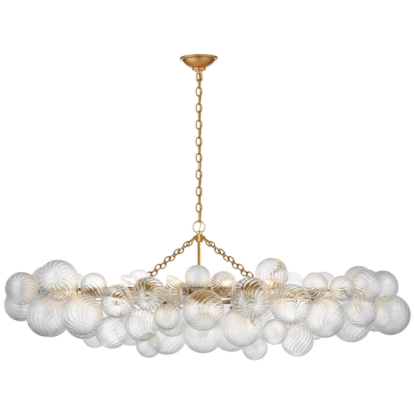 Visual Comfort | Julie Neill | Talia Large Linear Chandelier
