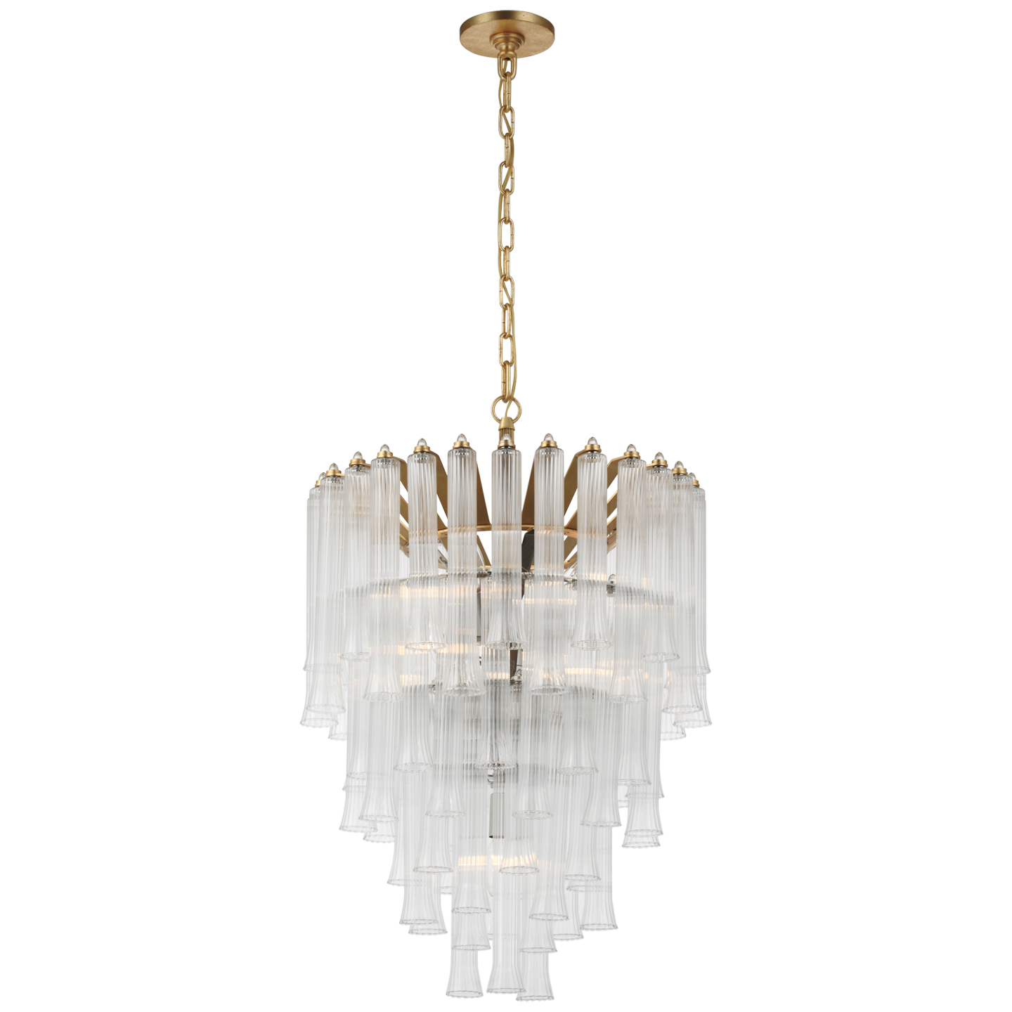 Visual Comfort | Julie Neill | Lorelei Small Waterfall Chandelier