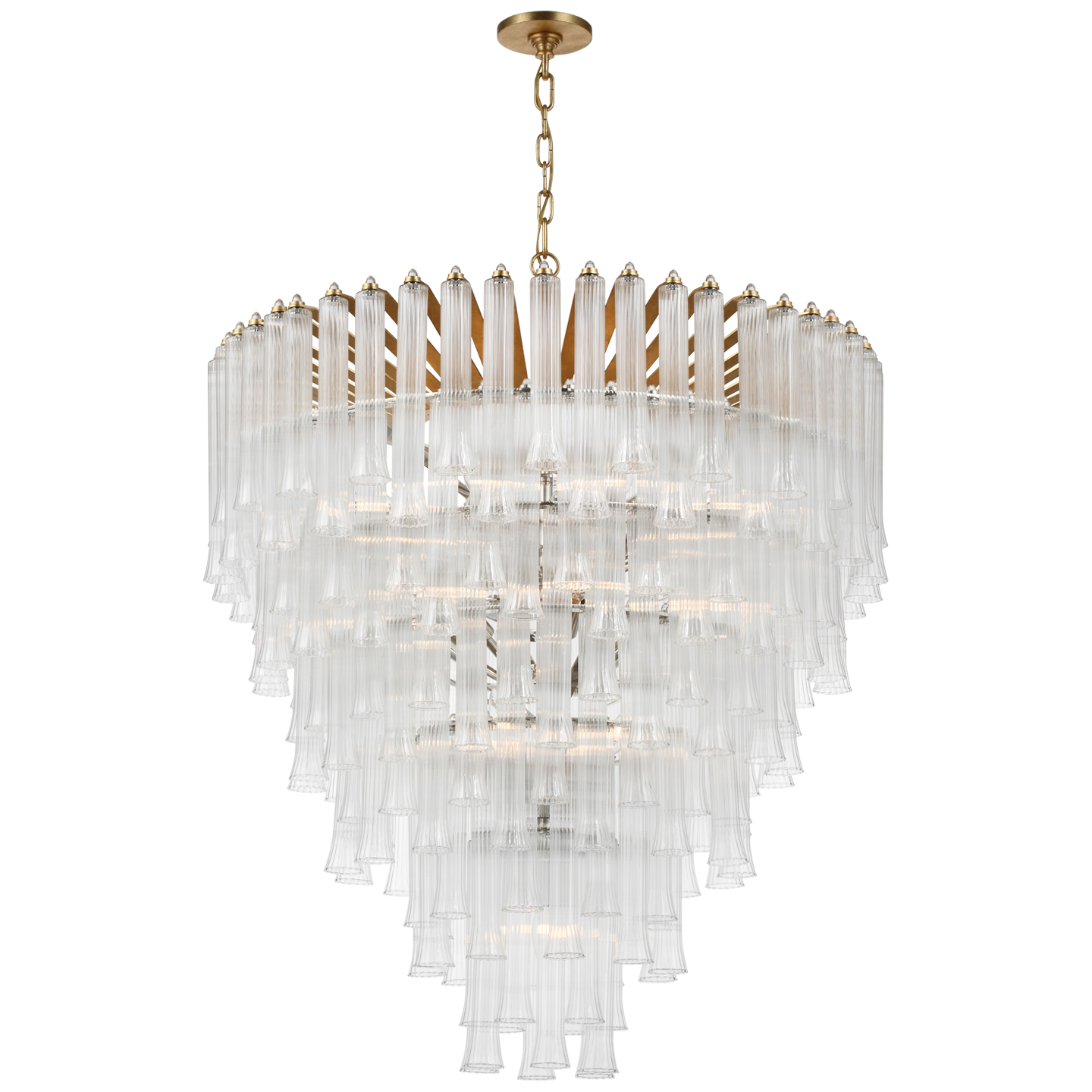 Visual Comfort | Julie Neill | Lorelei X-Large Waterfall Chandelier