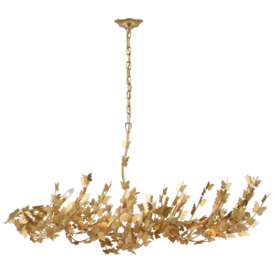 Visual Comfort | Julie Neill | Farfalle Large Linear Chandelier