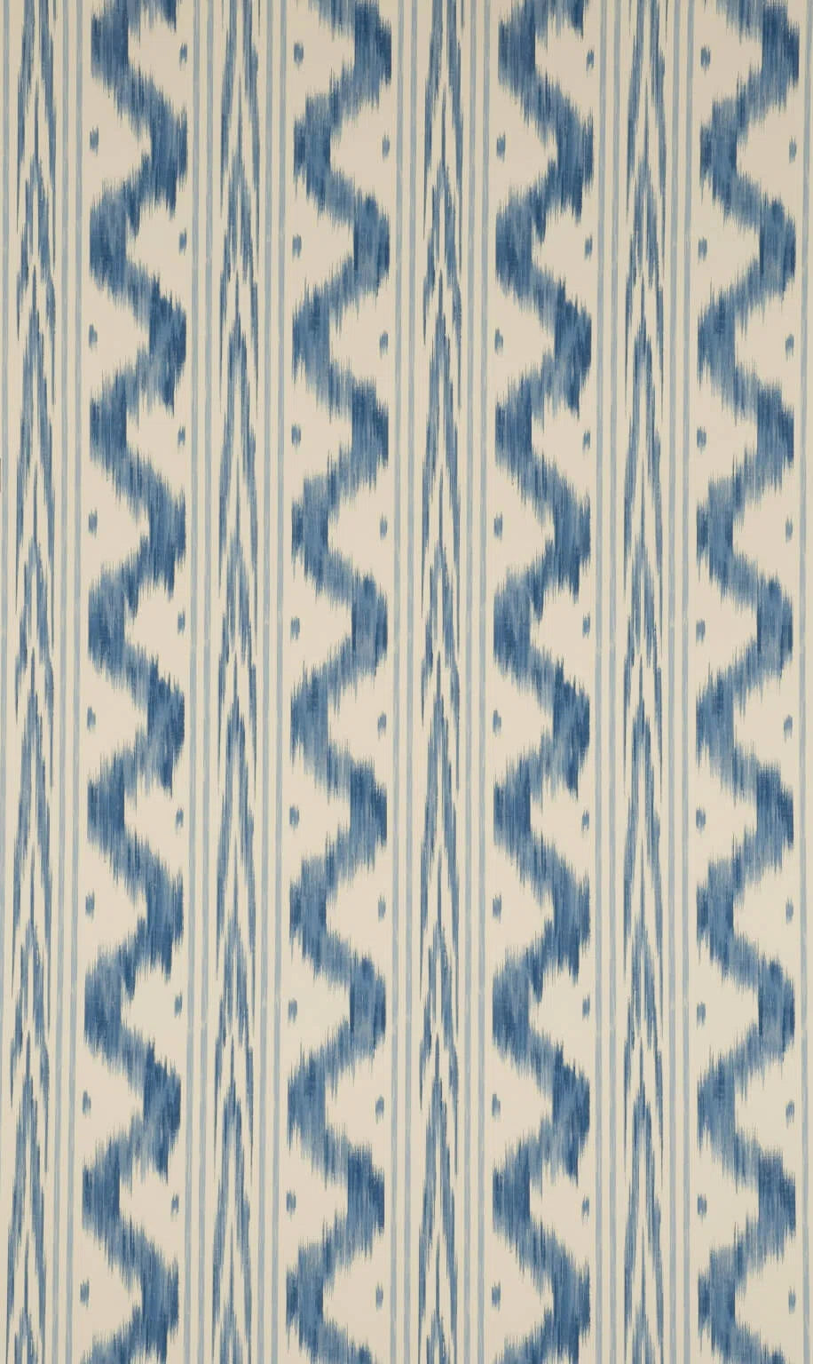 Pierre Frey Wallpaper Toile De Nantes - Bleu Ancien