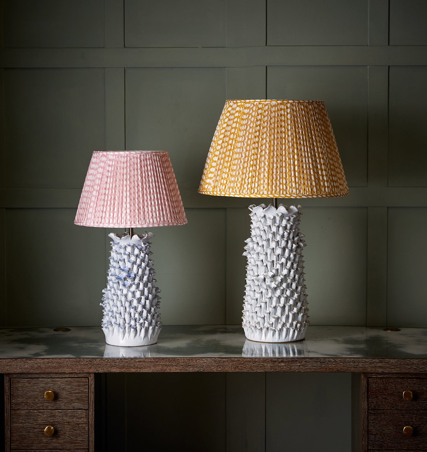 Julian Chichester | Violet Table Lamp Blue and White