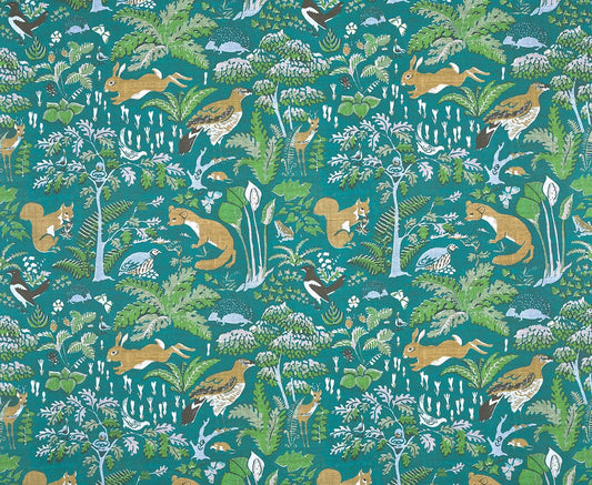 Pierre Frey En Foret - Turquoise