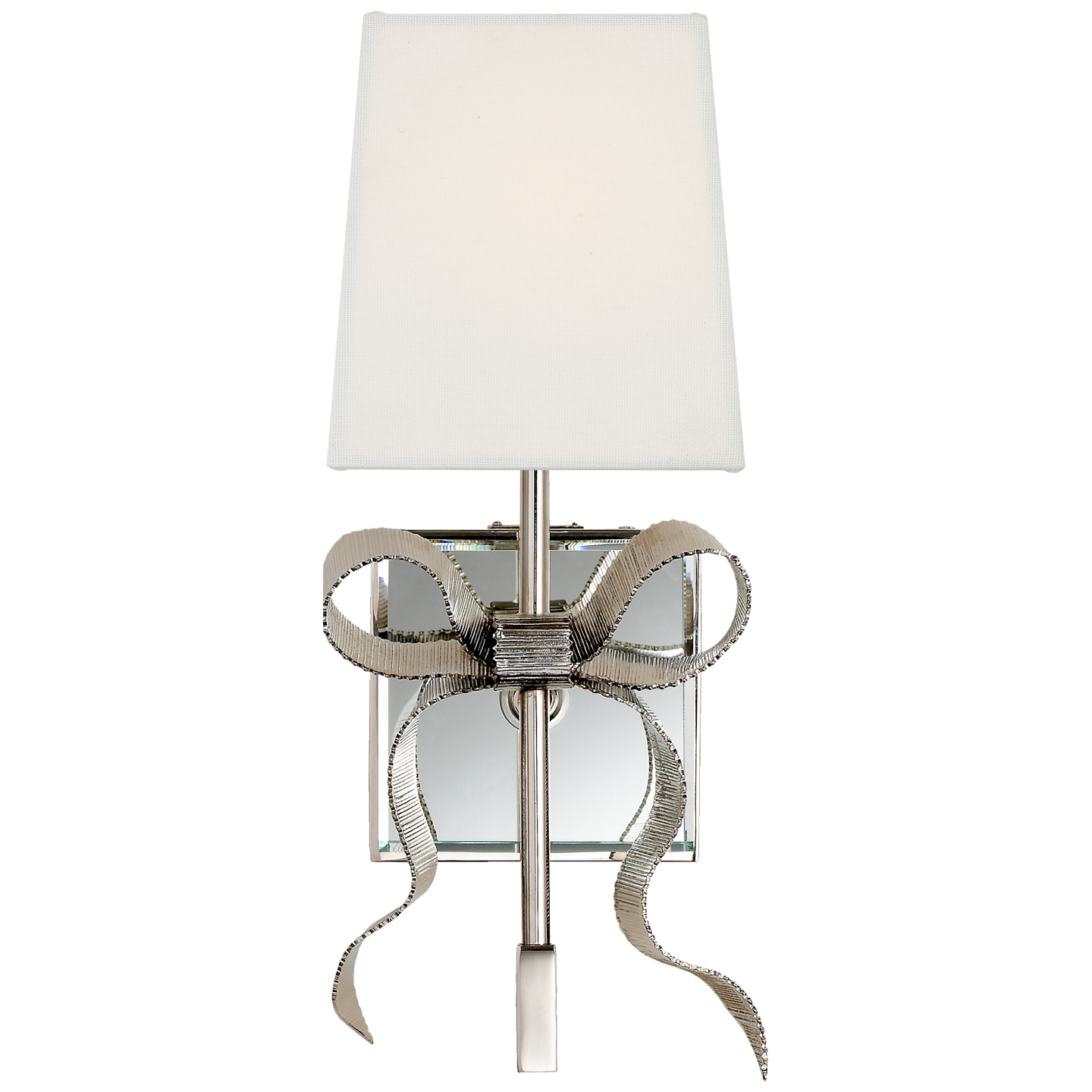 Visual Comfort | kate spade new york | Ellery Gros-Grain Bow Small Sconce