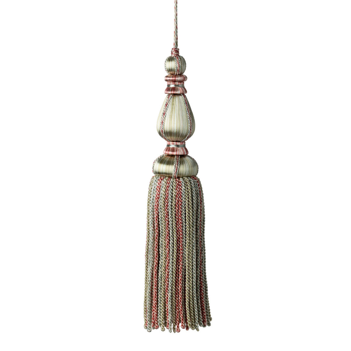 Katerina Key Tassel — Coral Bouquet