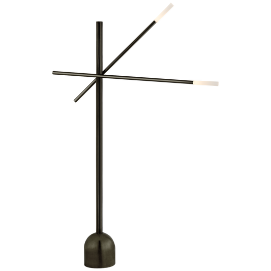 Visual Comfort | Kelly Wearstler | Rousseau Double Boom Arm Floor Lamp
