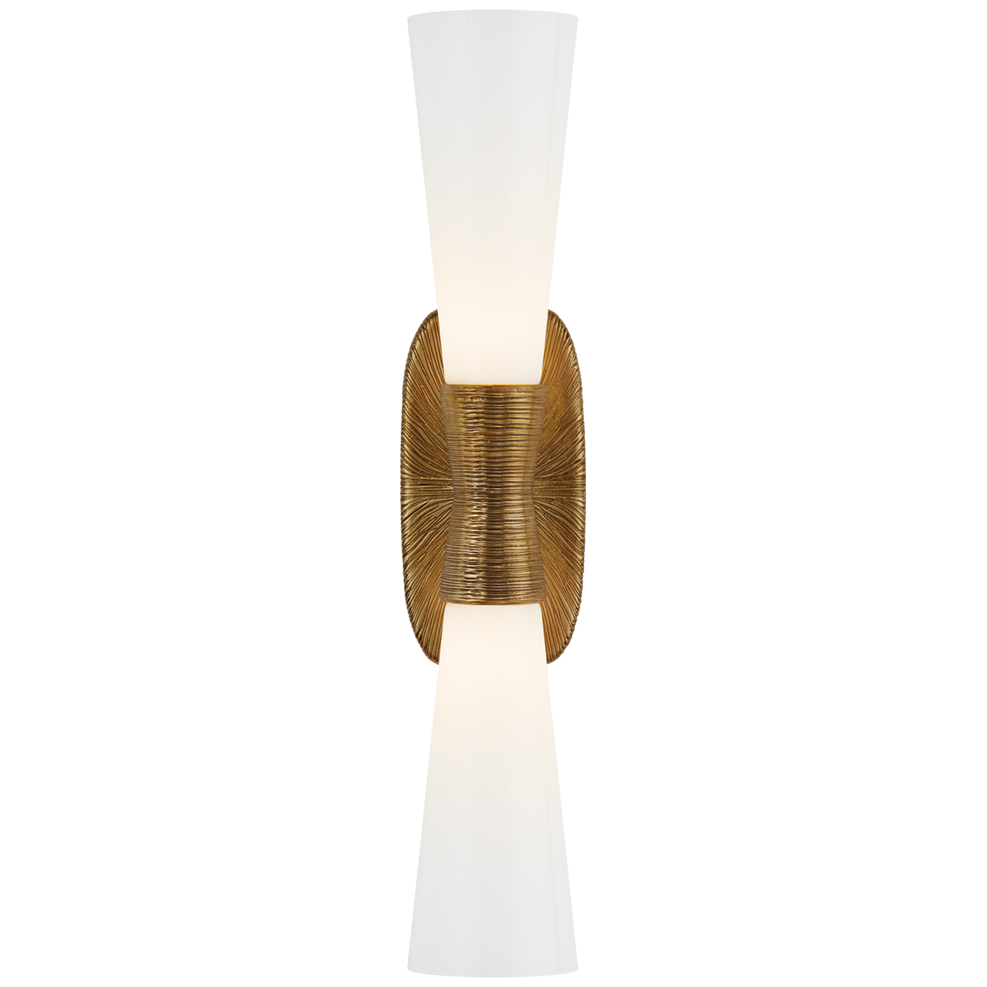 Visual Comfort | Kelly Wearstler | Utopia Large Double Bath Sconce