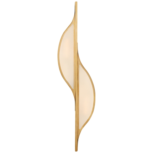 Visual Comfort | Kelly Wearstler | Avant Large Curved Sconce