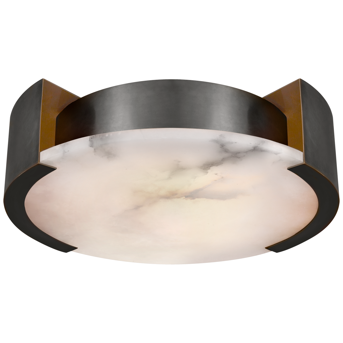 Melange Large Flush Mount in Bronze