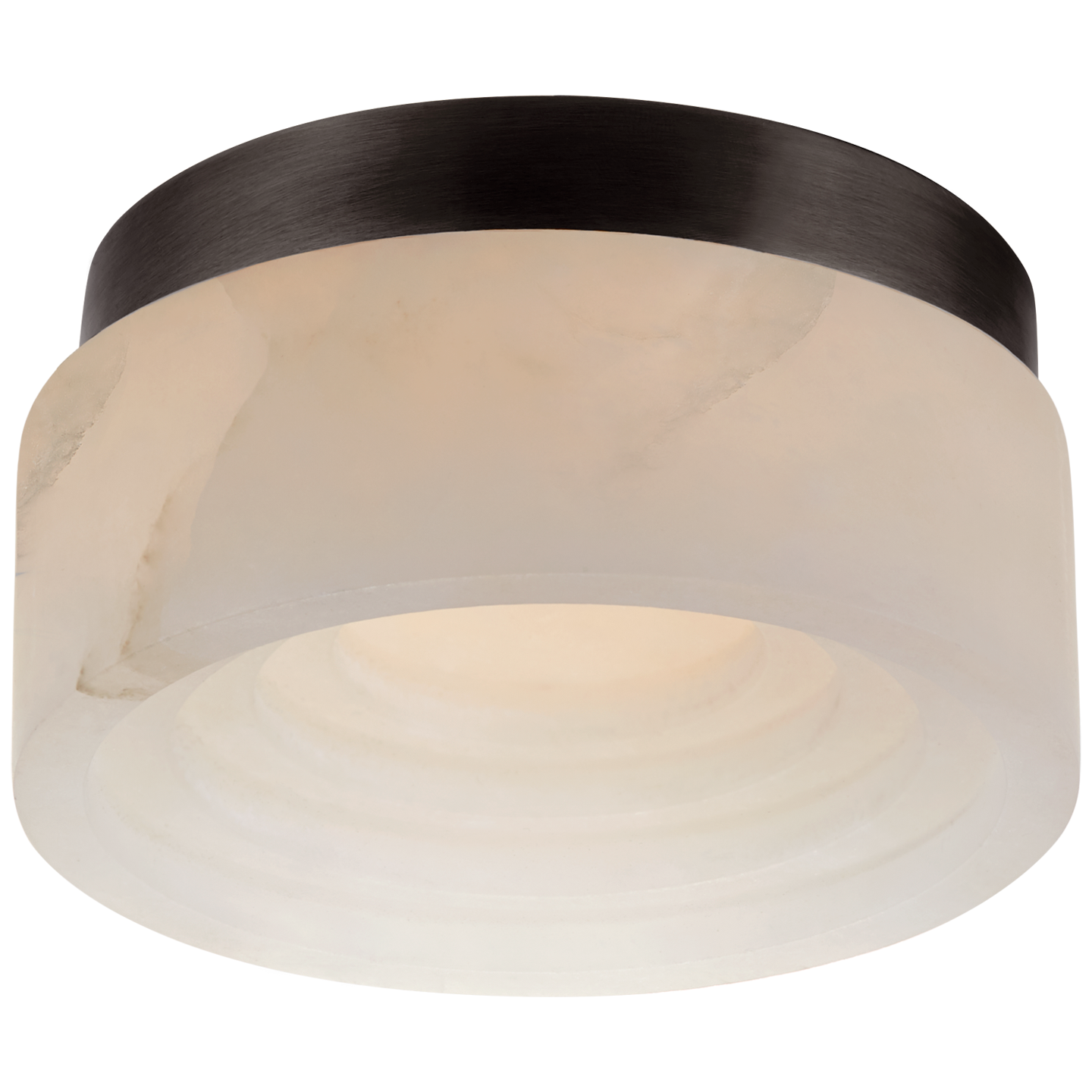 Otto 5 Solitaire Flush Mount - Bronze