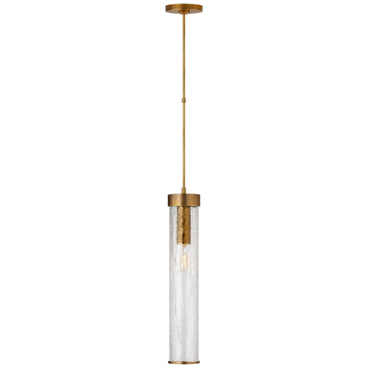 Liaison Long Pendant - Antique-Burnished Brass