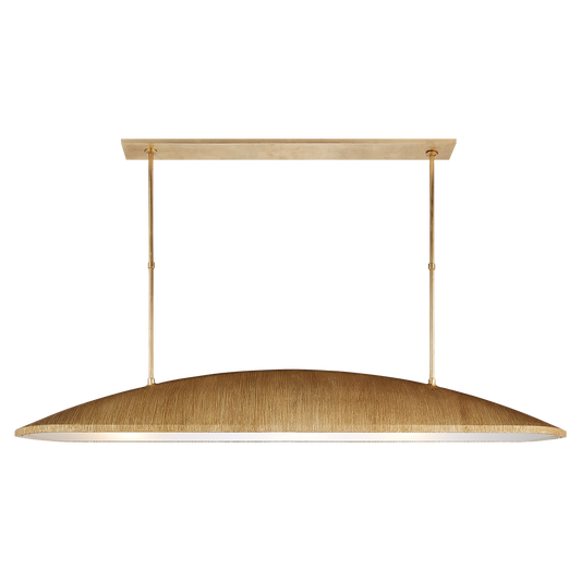 Utopia Large Linear Pendant in Gild
