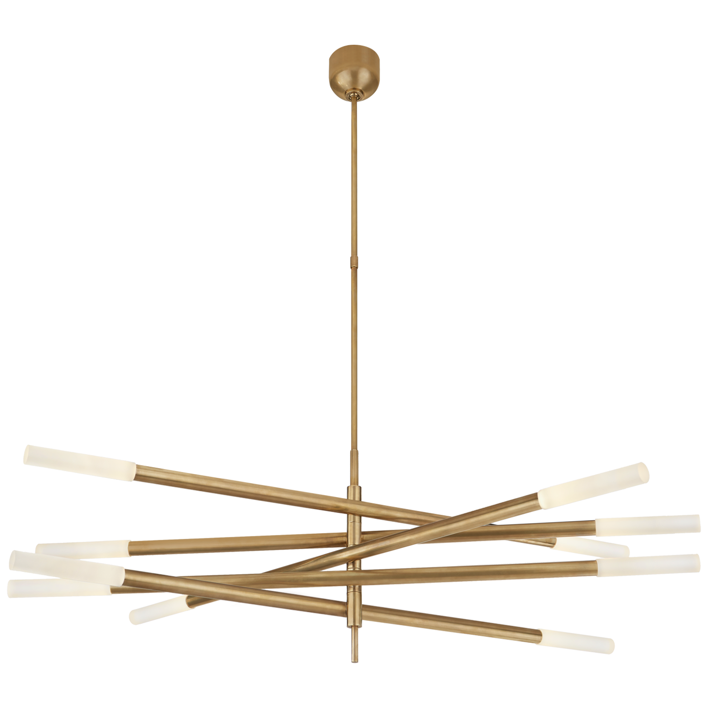 Visual Comfort | Kelly Wearstler | Rousseau Grande Ten Light Articulating Chandelier