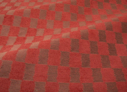 Pierre Frey Ecat Block Chenille - Coral