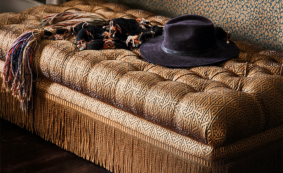 Pierre Frey Romo | Effie 50cm Cushion – Midnight — scenography