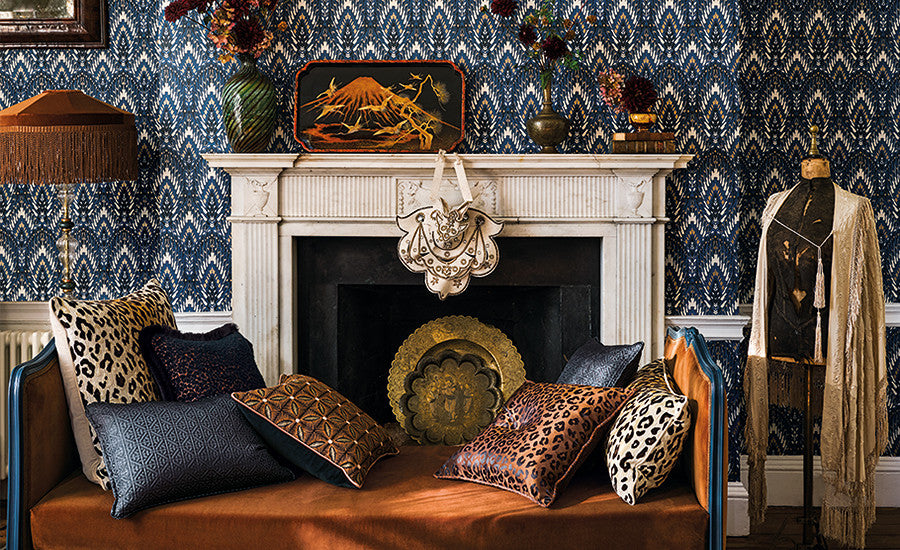 Pierre Frey Romo | Delilah Wallcovering – Jade — scenography