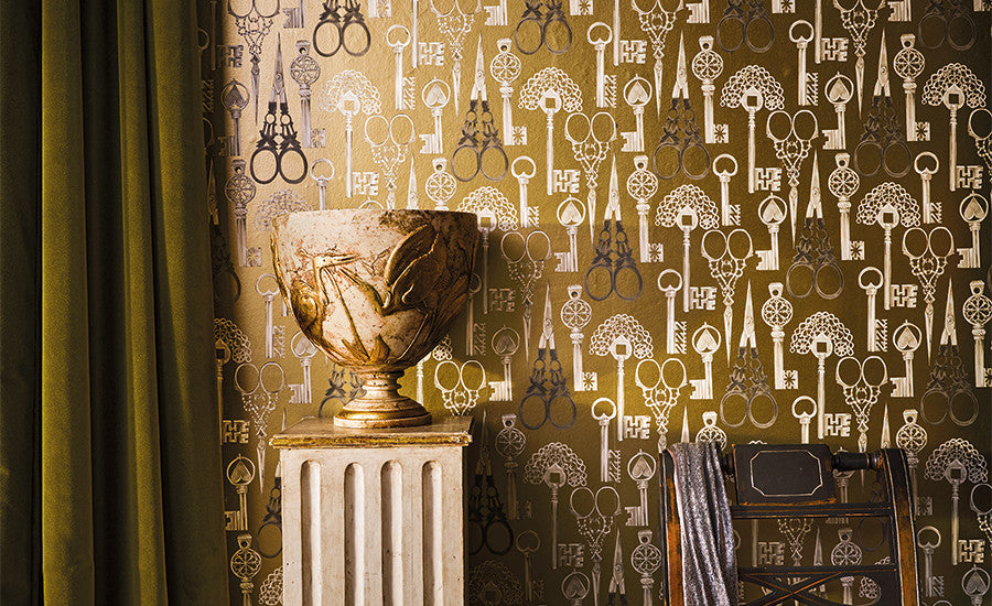 Pierre Frey Romo | Lavinia Mural – Porcelain — scenography
