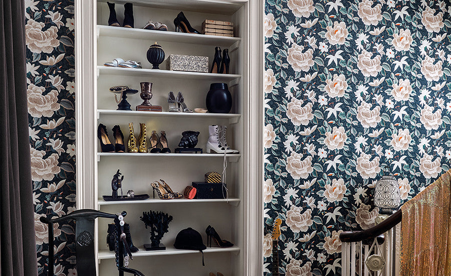 Pierre Frey Romo | Lavinia Mural – Porcelain — scenography