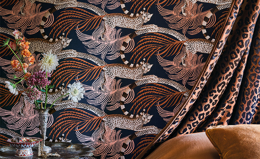 Pierre Frey Romo | Delilah Wallcovering – Jade — scenography