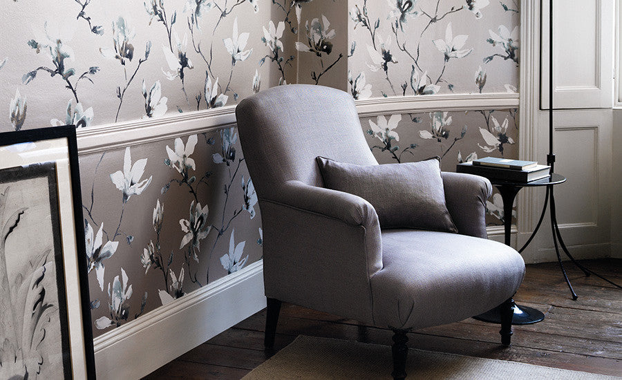 Pierre Frey Romo | Marquise Wallcovering – Turtle Dove — scenography