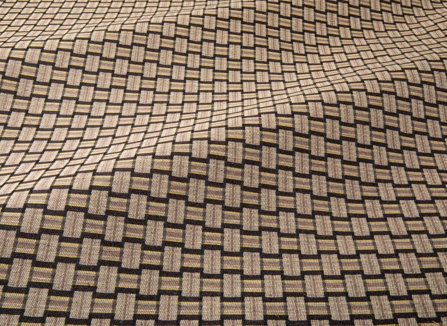 Pierre Frey Tyre Blocks - Black