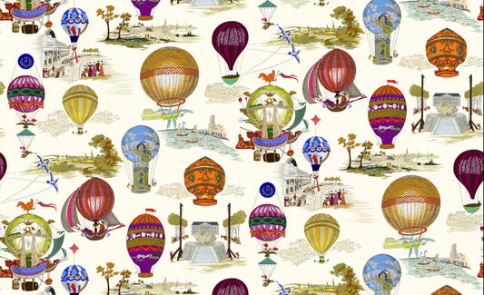 Pierre Frey Les Aeronefs - Multicolore