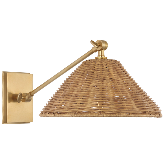 Visual Comfort | Marie Flanigan | Wimberley Single Library Wall Light