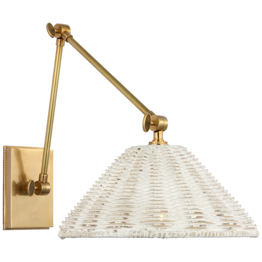 Visual Comfort | Marie Flanigan | Wimberley Double Library Wall Light