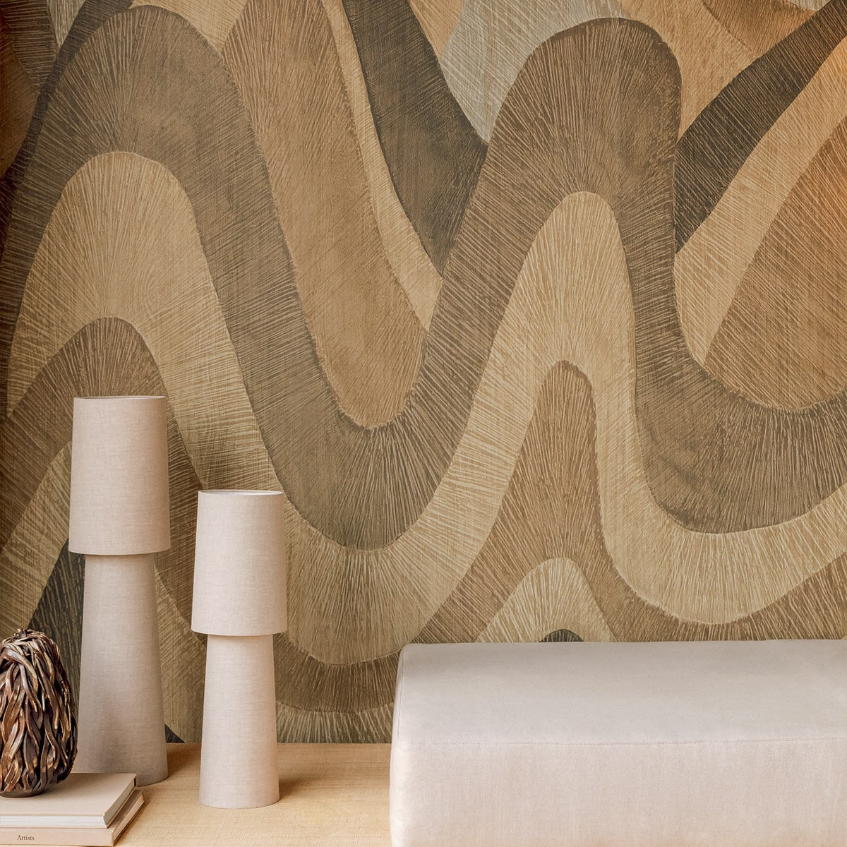Elitis | Bois sculpté Pignada - room scene
