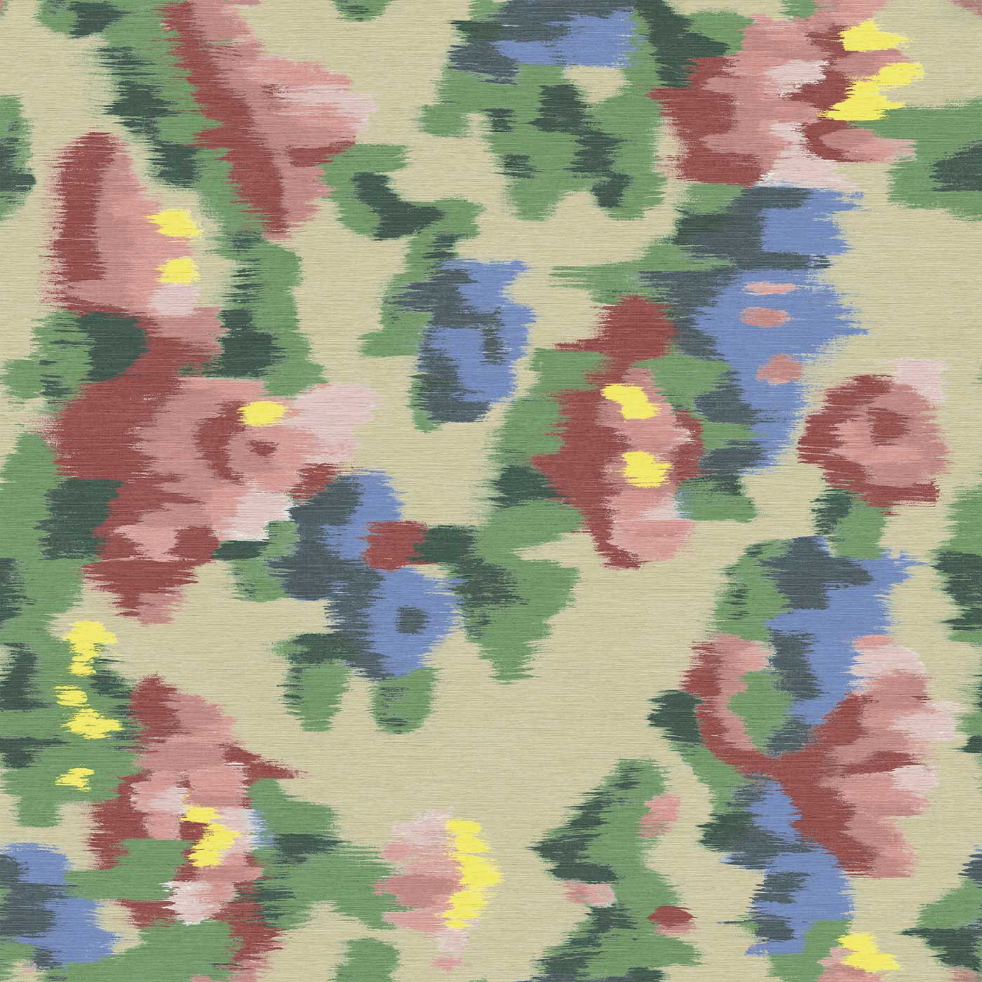 Elitis | Matières à réflexions Abstract floral 3m x 3m VP 981 01 - 01 - La mare aux fées