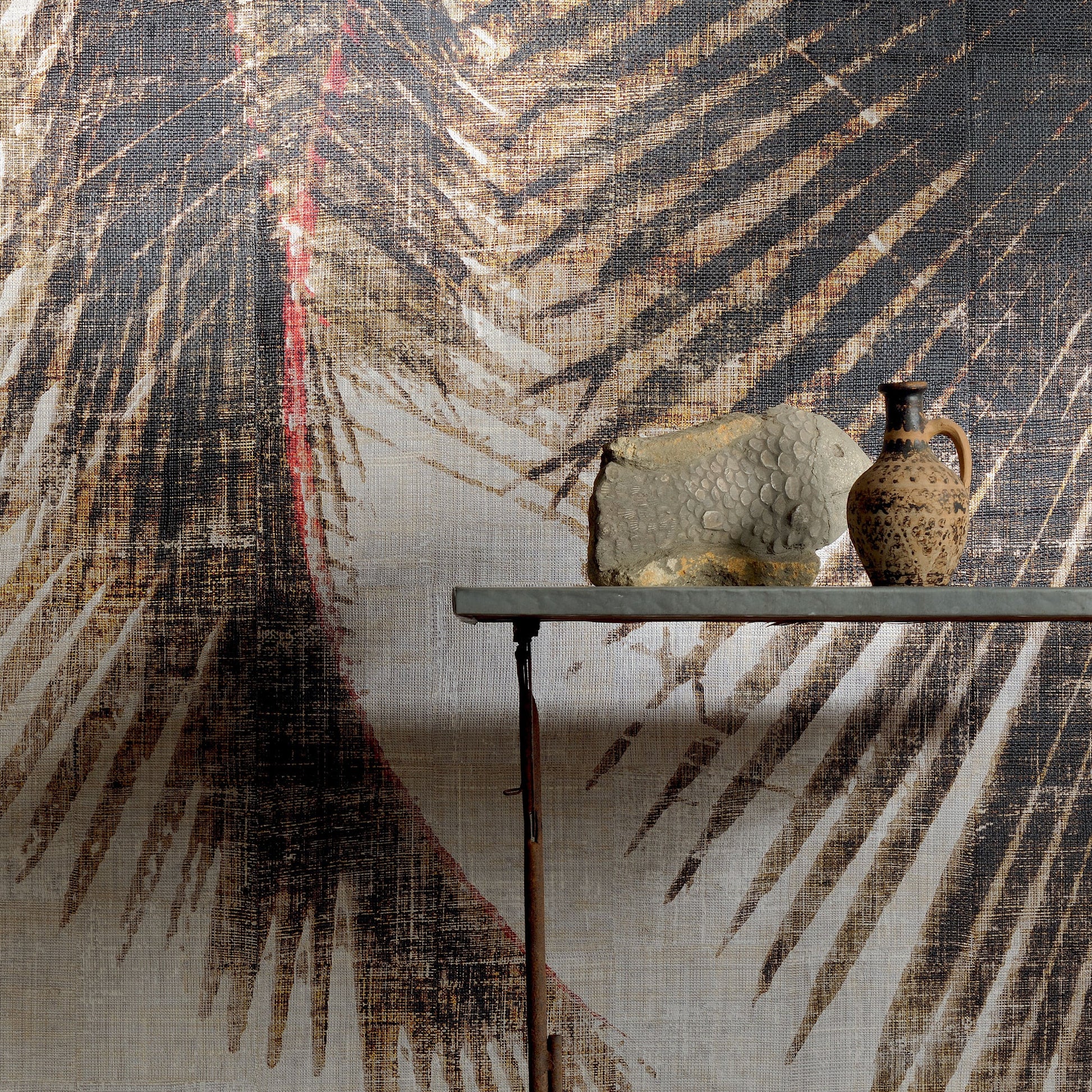 Elitis | Raffia & Madagascar Raffia 4m x 3m - room scene