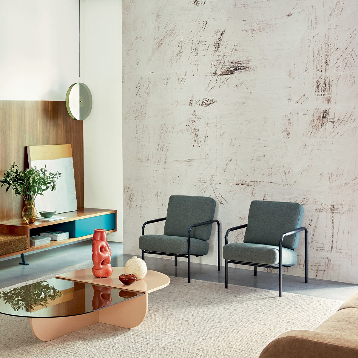 Elitis | Tableau rose - room scene