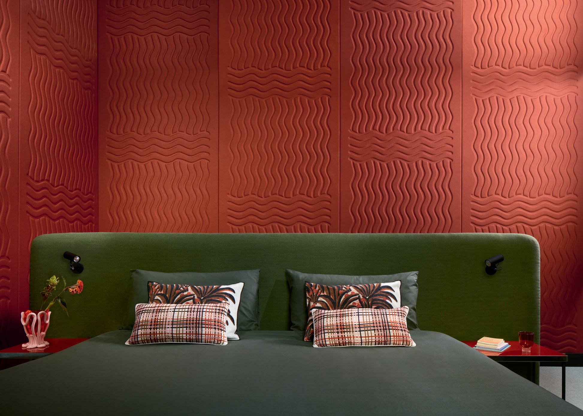 Elitis | Wave flanelle - room scene