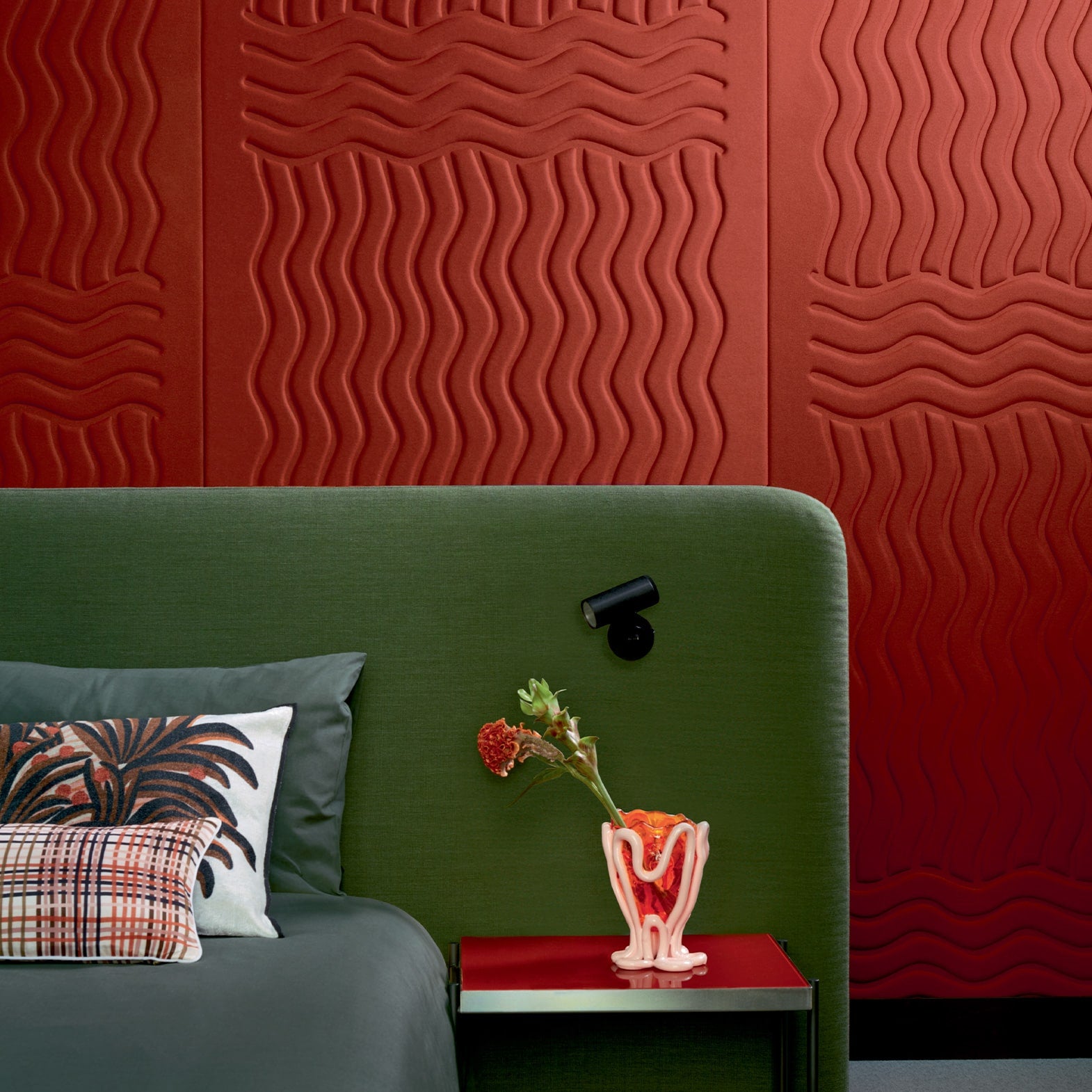 Elitis | Wave flanelle - room scene