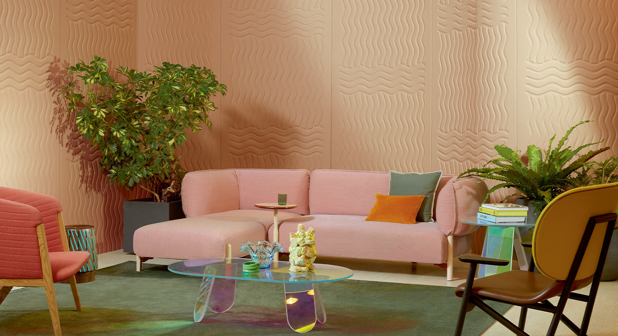 Elitis | Wave flanelle - room scene