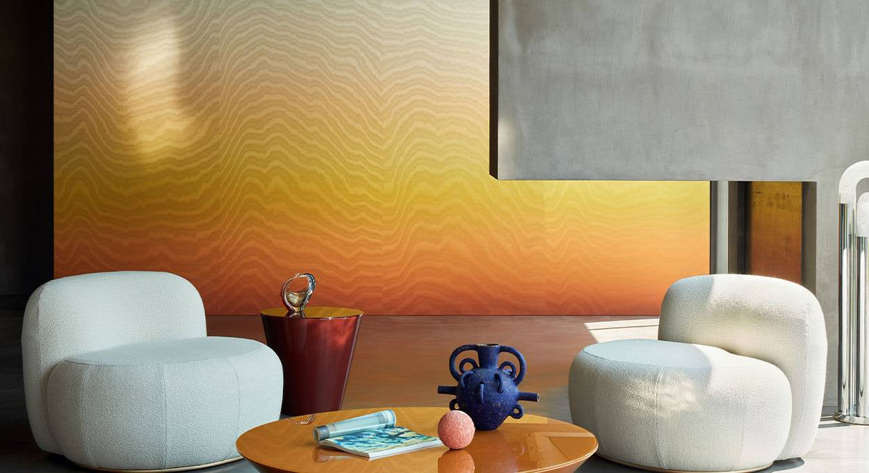 Elitis | Moire Plus pur que le Soleil - room scene